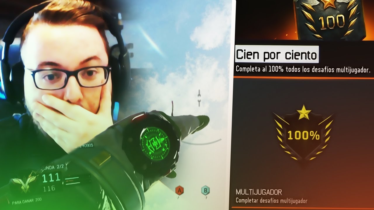 100% de BLACK OPS 3 CONSEGUIDO de la FORMA MÁS ÉPICA POSIBLE!!