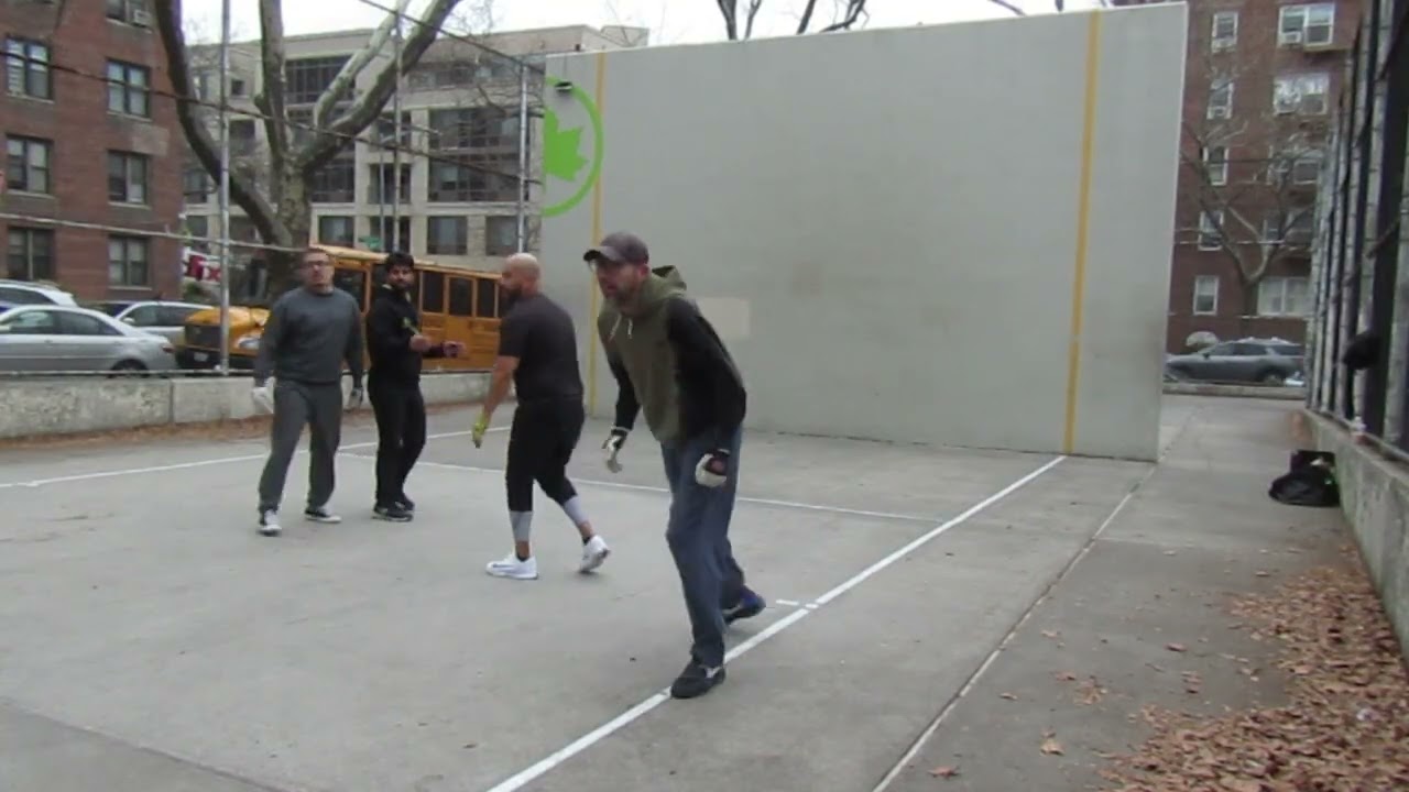 175 Park - Alexey & David M vs E & Tarun - Doubles Filmed By Handball Social - 1.9.2026
