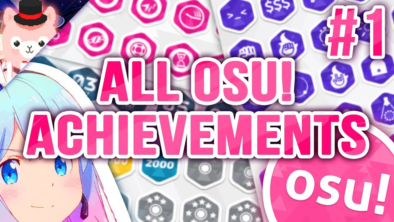 Osu! HOW TO GET ALL THE ACHIEVEMENTS/MEDALS #1