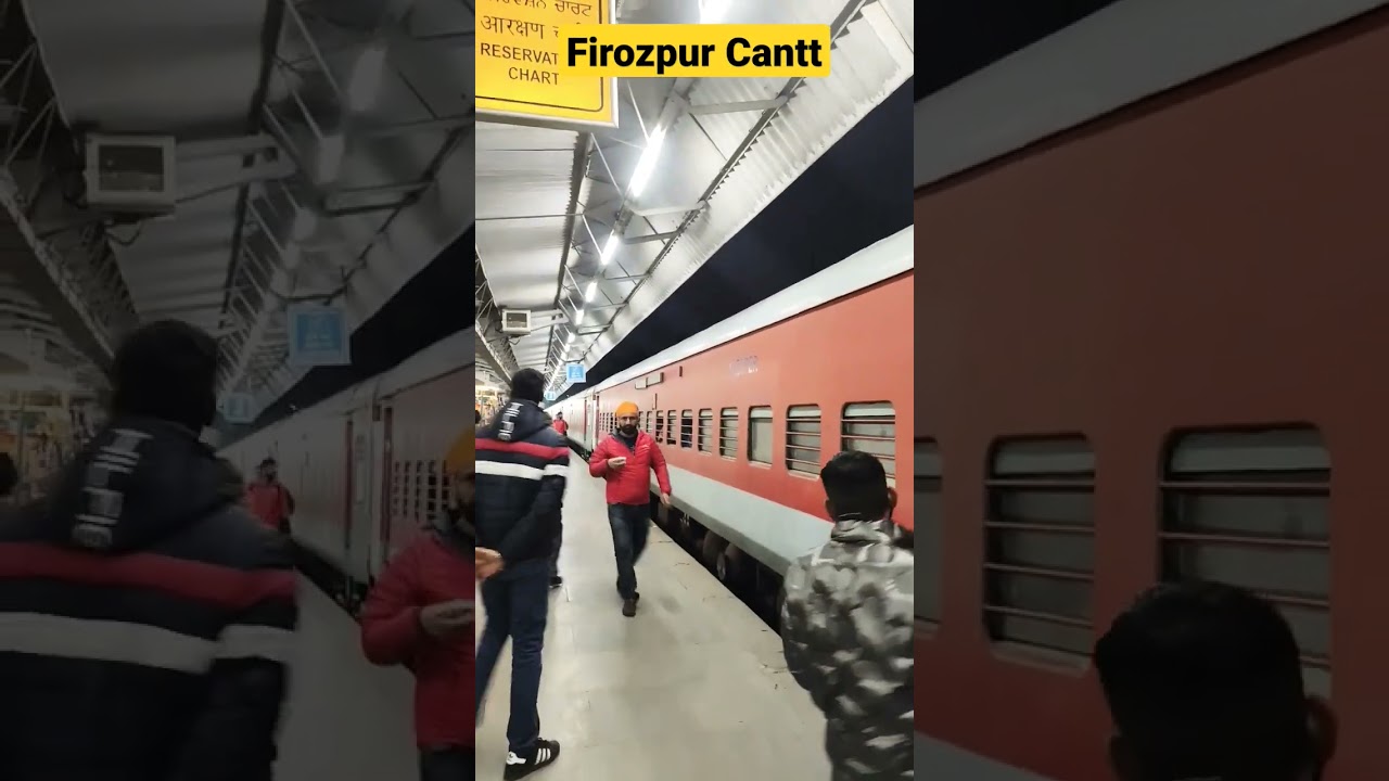 Firozpur cant Punjab railway station