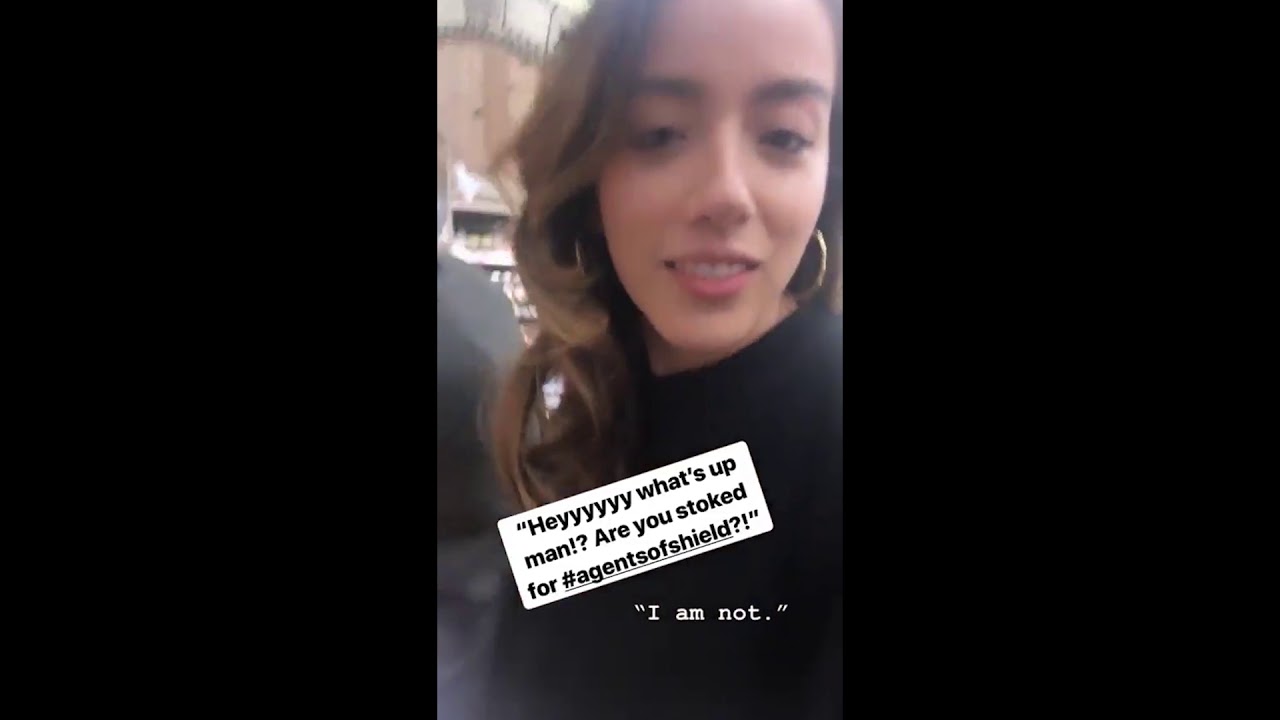Chloe Bennet & Jeff Ward Promoting Marvel's Agents of SHIELD Season 6 To Their Most Loyal Fans