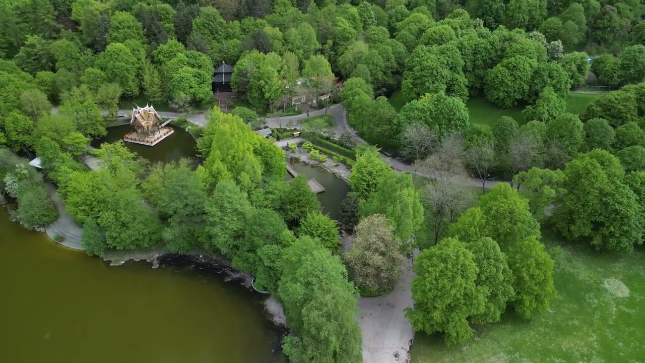 Westpark München von oben