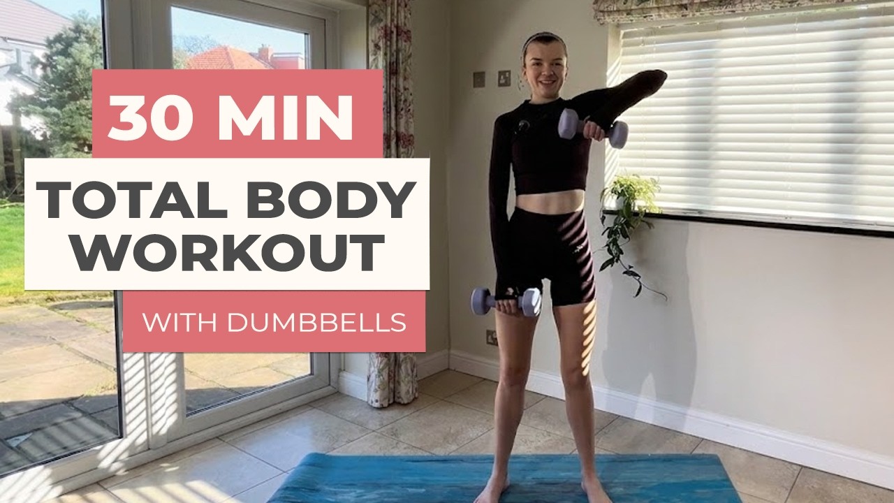 30 Minute Full Body Workout With Dumbbells | Strength for Women