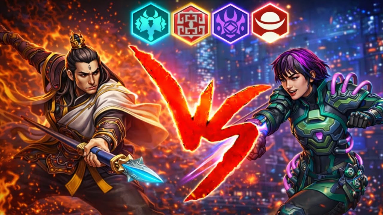 How to Beat Neon Phantom using heavenly Law set 🤔 -Trying some of the best sets against Neon Phantom