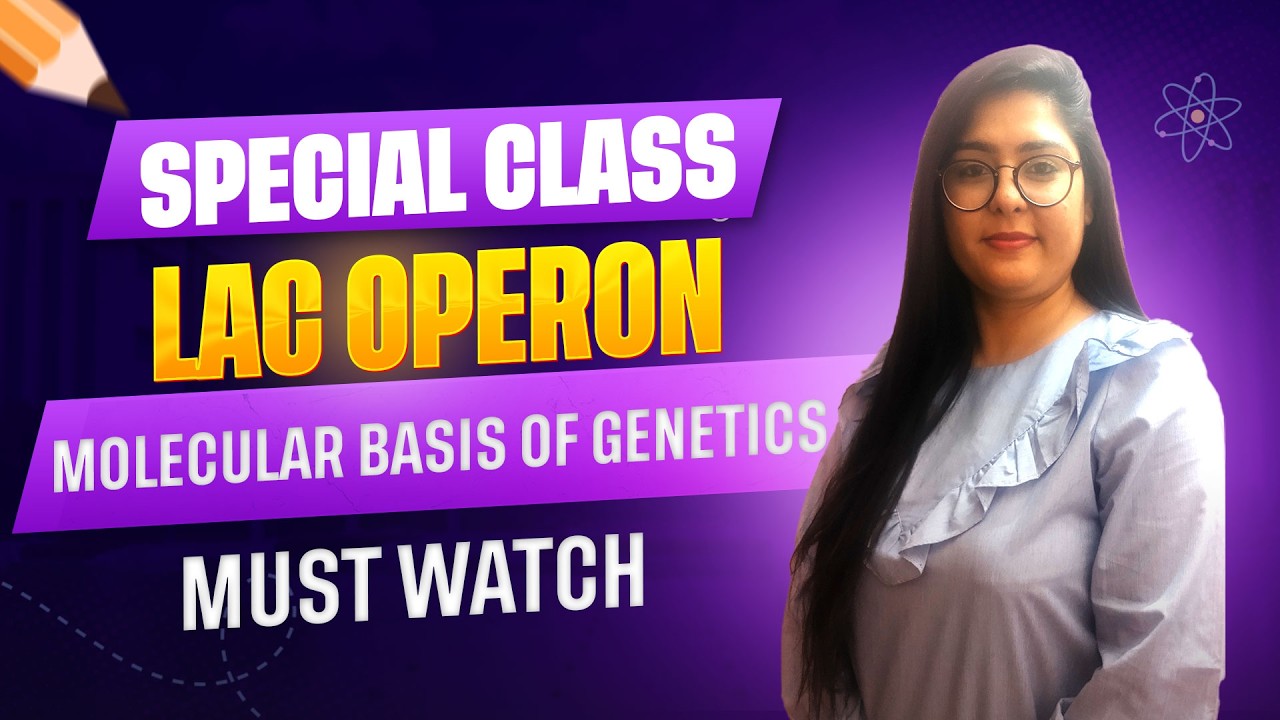 Lac Operon 🧬 | Genetics | Molecular Basis of Genetics – Easy Concept & Exam Focus #neet