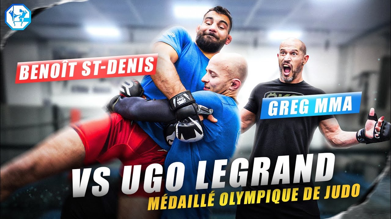 Benoit Saint Denis & GregMMA vs Ugo Legrand (médaillé Olympique de Judo) !