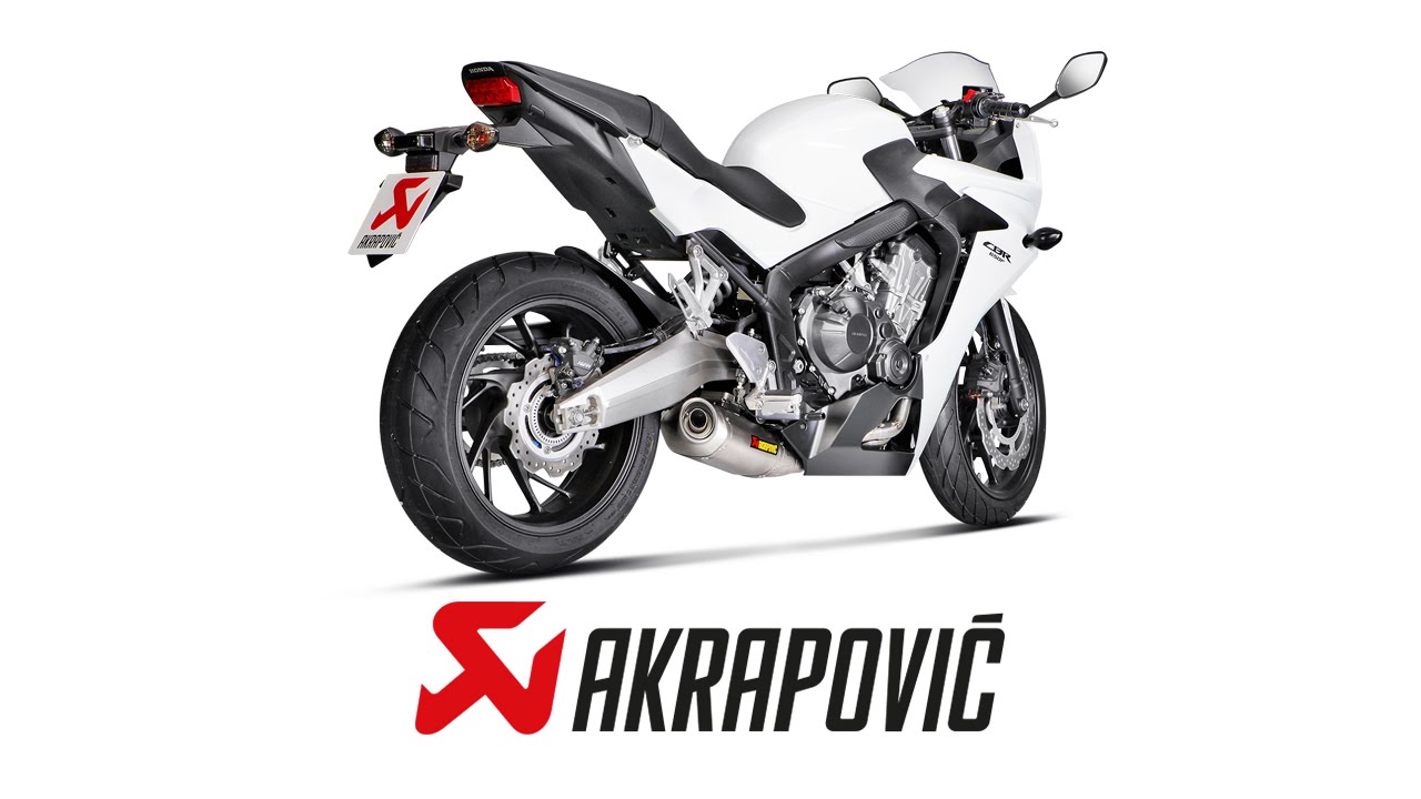 Honda CB650F/CBR650F Stock VS Akrapovic Exhaust Sound Comparison