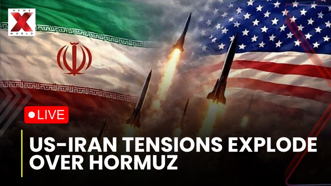 LIVE : US-Iran Tensions Surge As Tehran Challenges Washington&rsquo;s Control Over Hormuz | NewsX World