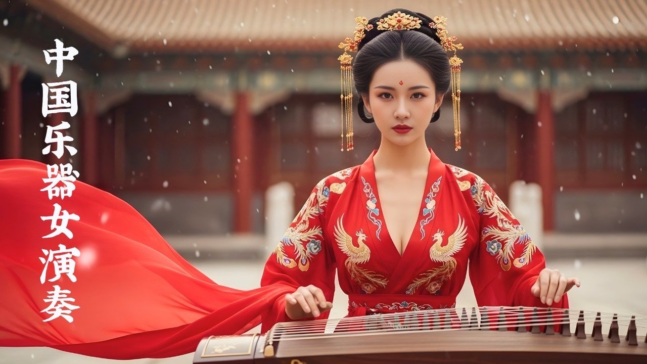 Chinese Bamboo Flute & Guzheng Music for Deep Sleep | Peaceful Zither Meditation