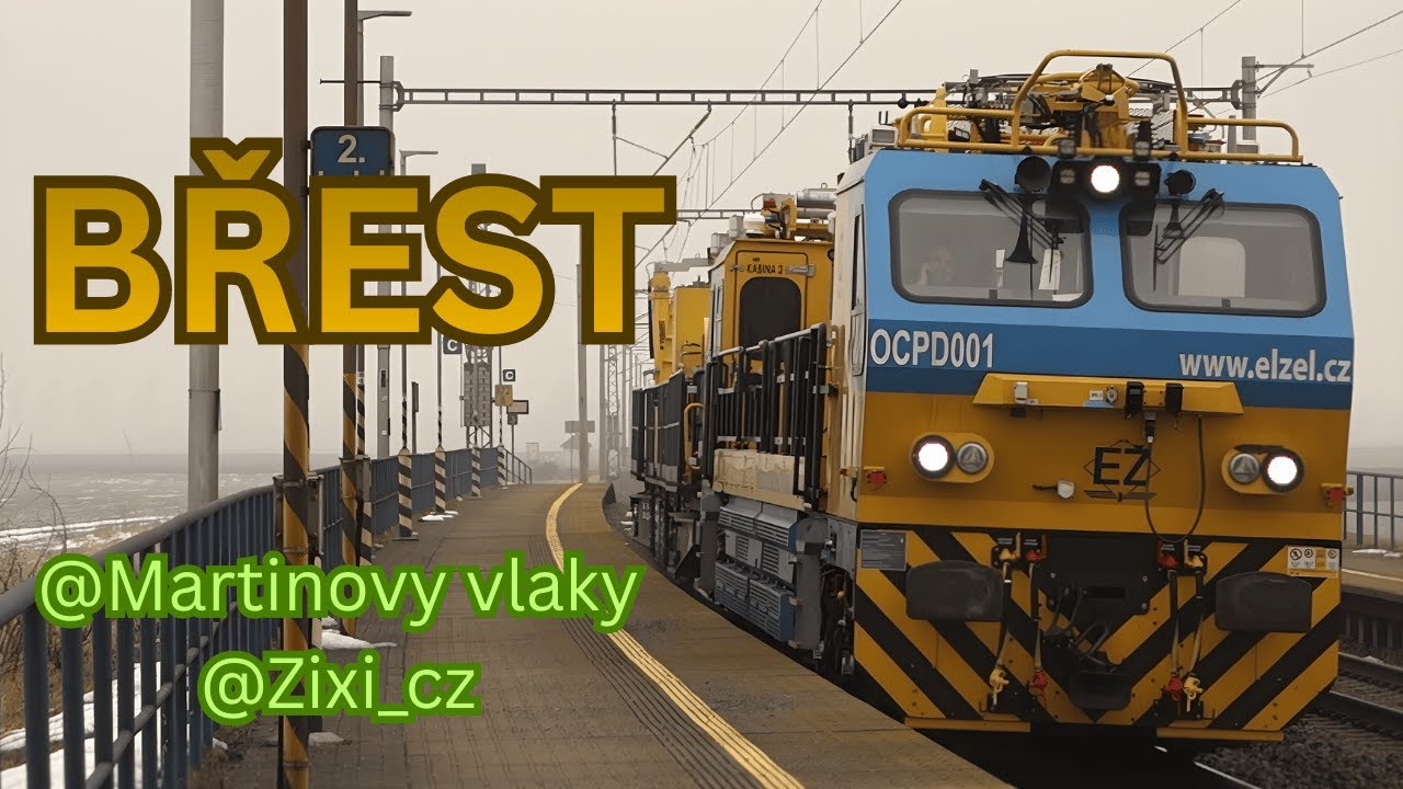Vlaky v Břestu | @Martinovyvlaky @zixi_cz