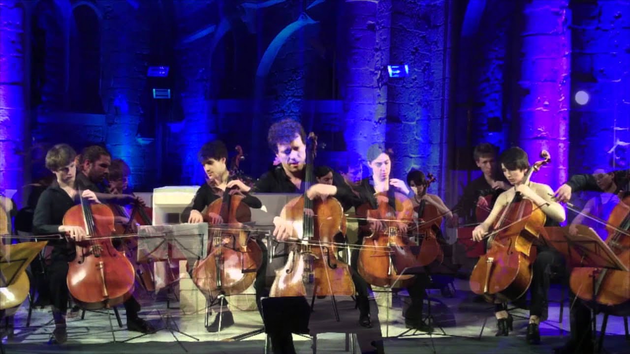 Fran&ccedil;ois Salque - Adagio pour orchestre de violoncelles - Samuel Strouk