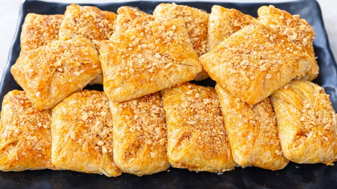أسهل وأسرع رغيفات حلوين فالفران مورقين مقرمشين ولذاذ😋👌