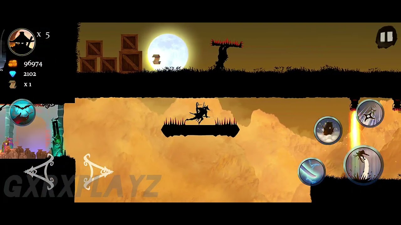 Ninja Arashi chapter 3 level 12 gameplay 