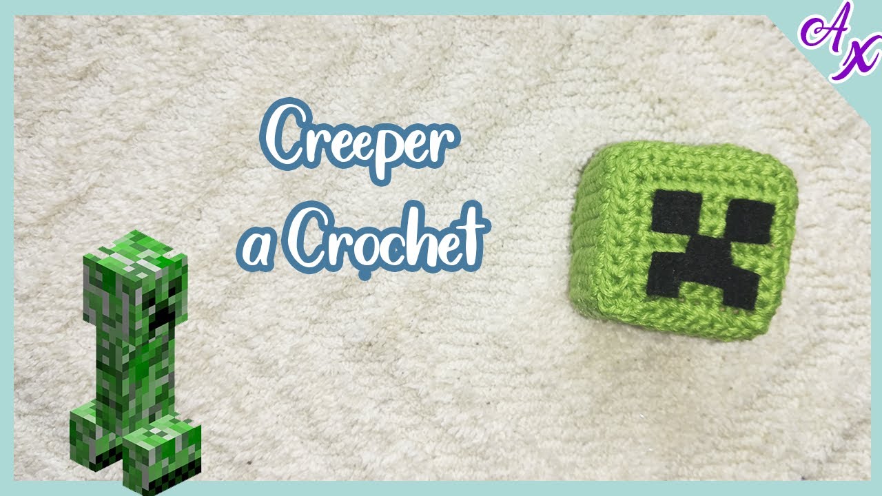 ✨ Creeper (Minecraft) | Tutorial amigurumi paso a paso en español