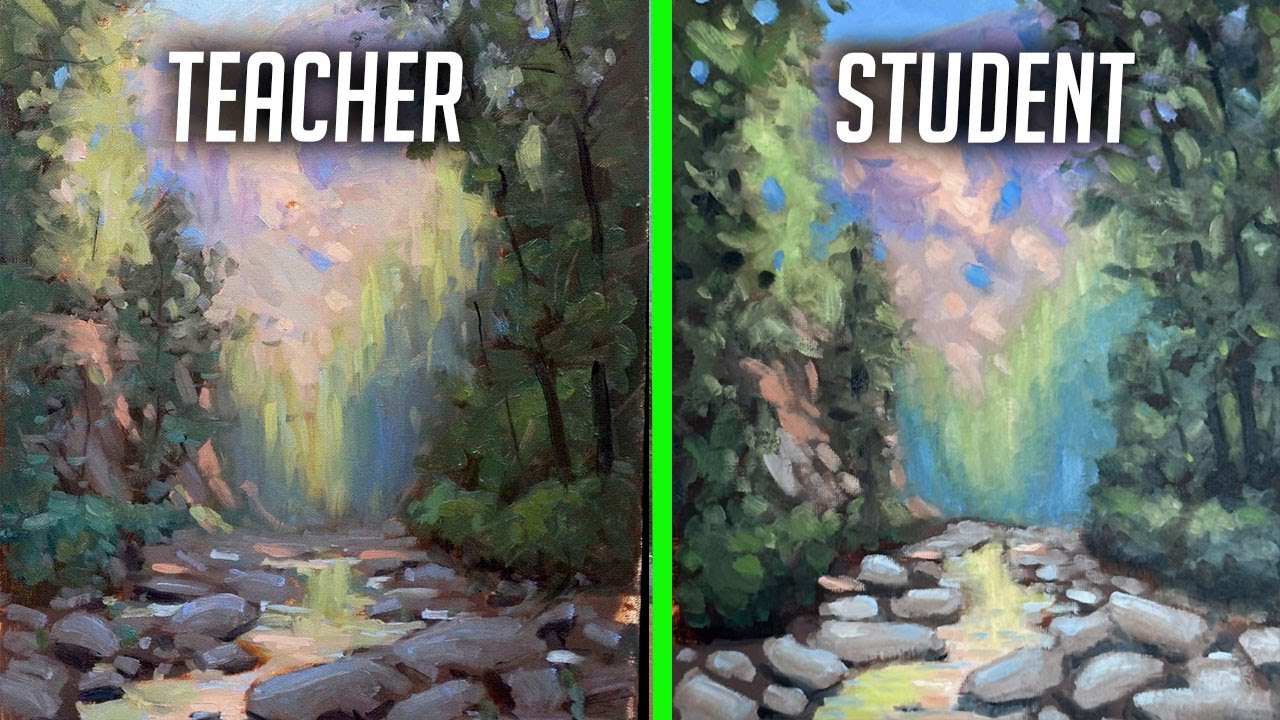 Ошибка в живописи маслом, о которой вы даже не подозреваете.