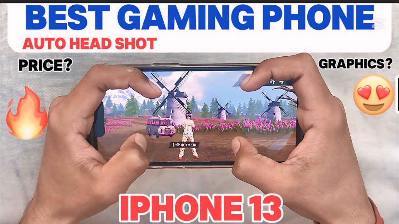 Съемка с рук на iPhone 13 🔥/ Плавная и экстремальная графика 😍/ Тест игры PUBG на iOS 26.3.1!