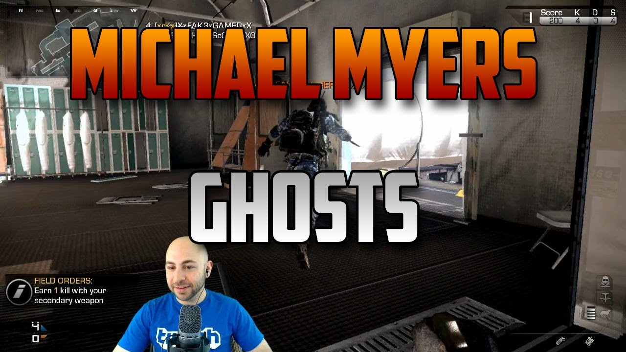 Swiftor as Michael Myers on Unearthed - Call of Duty Ghosts Devastation | Swiftor