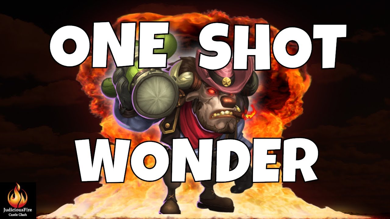 ONE SHOT BASES Minotaur Chieftain Castle Clash Best Heroes