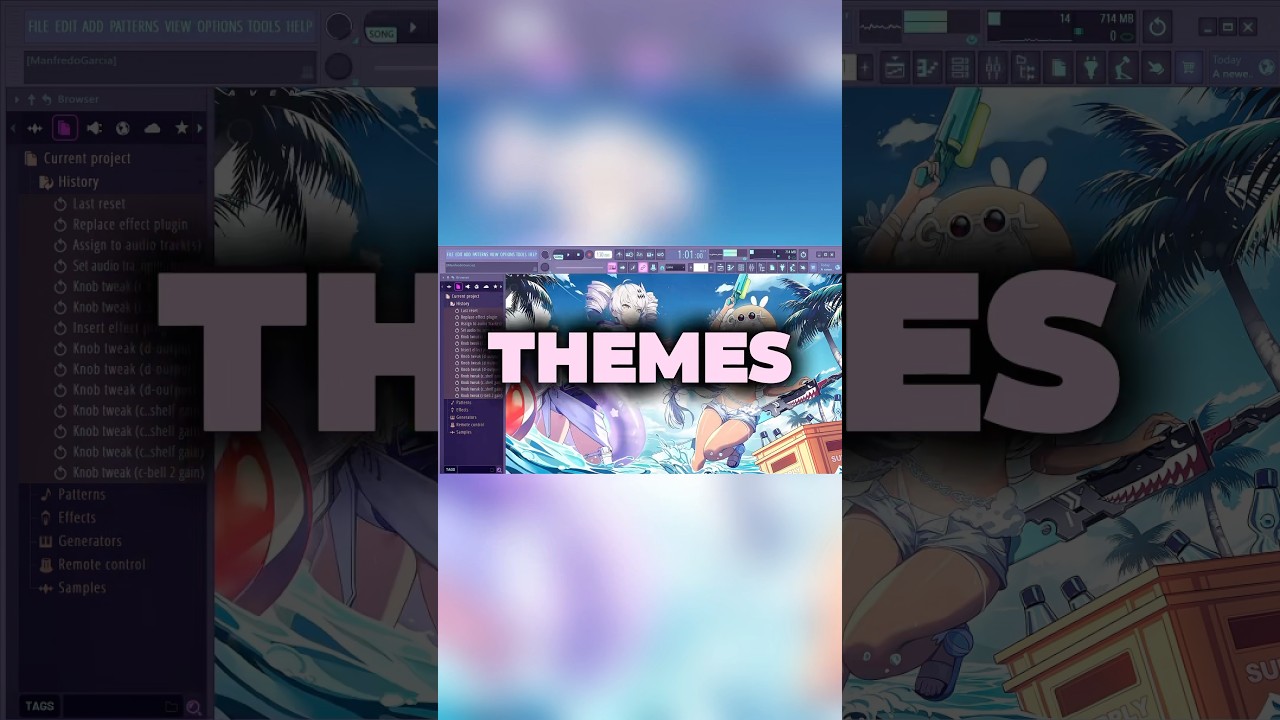 Custome Themes for FL Studio!