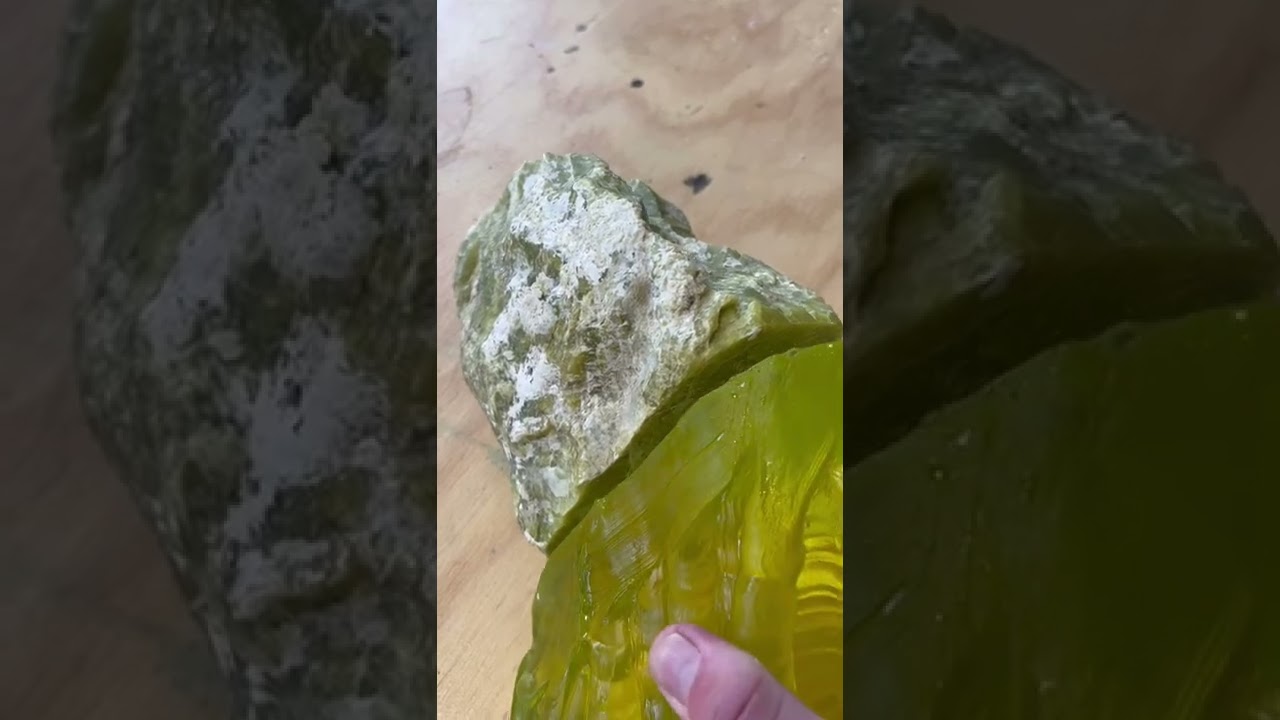 Glass and stone sculpture. #uranium #glassart #art #fineart #crystals #process #maker #studio