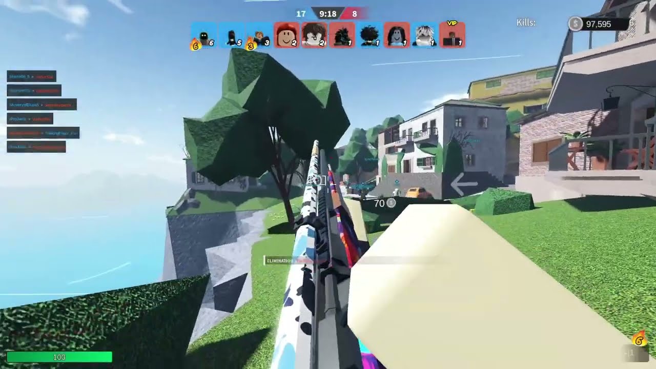 Roblox| Weird Gun Game | Broken Sniper Build