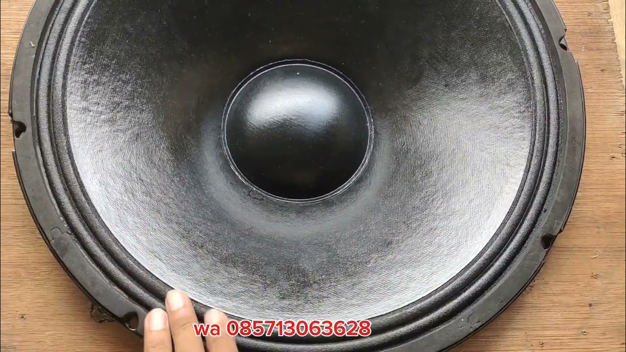 Review komponen speaker 15 in balapnya black spider 15 wv 400