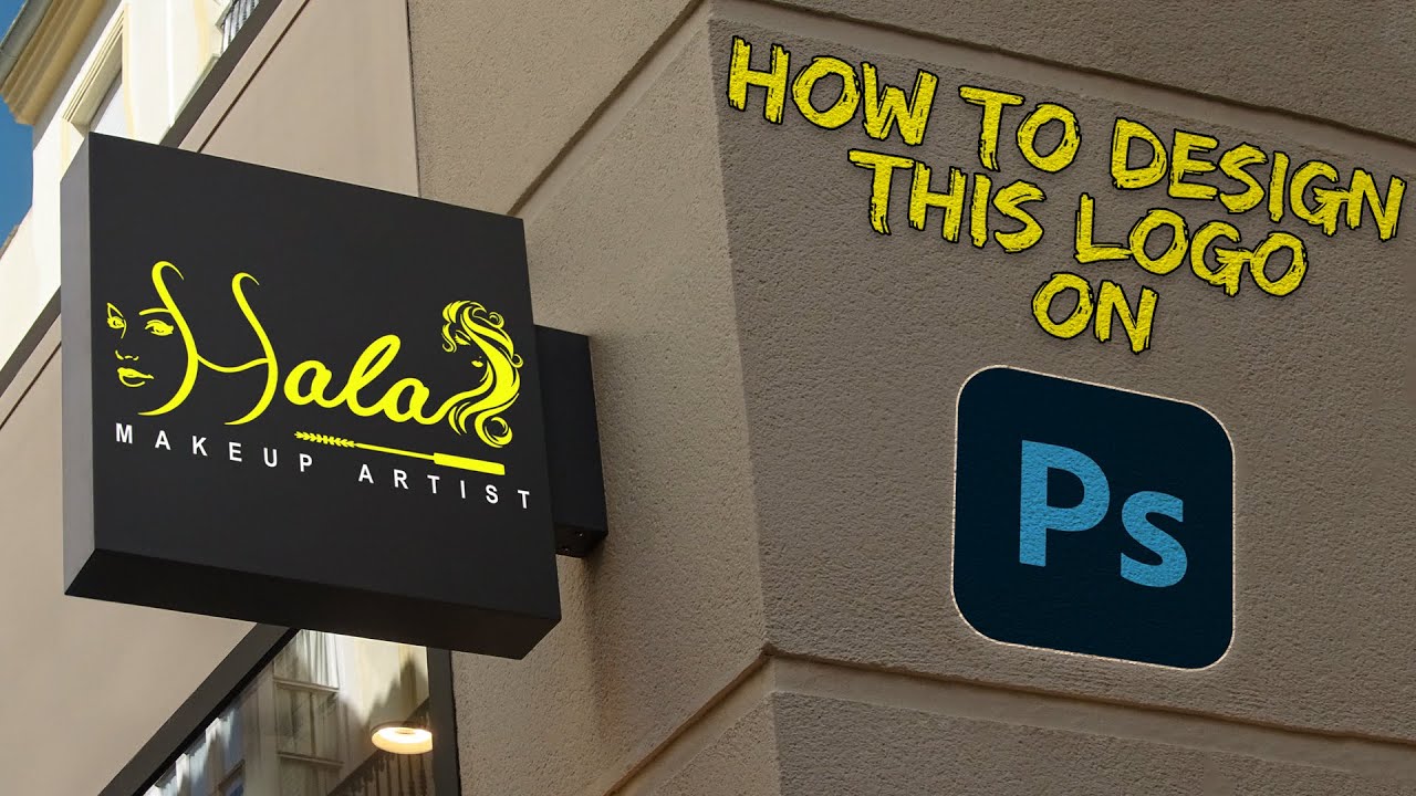 How to design this logo on photoshop ? 😉