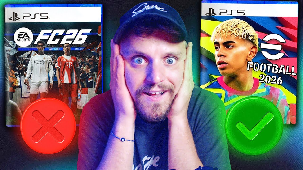 EFOOTBALL 2026 VS FC26: PROVO DOPO 5 ANNI IL NUOVO GIOCO DI CALCIO KONAMI!! FA SCHIFO?!