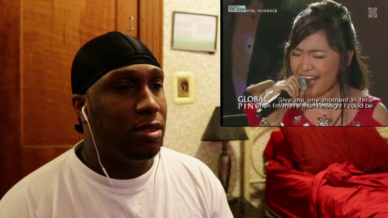 Charice one moment in time live asap my fav Reaction love her