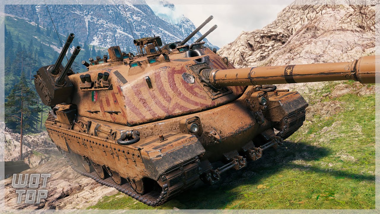 Controcarro 3 Minotauro - 12.5К УРОНА 7 ФРАГОВ - World of Tanks