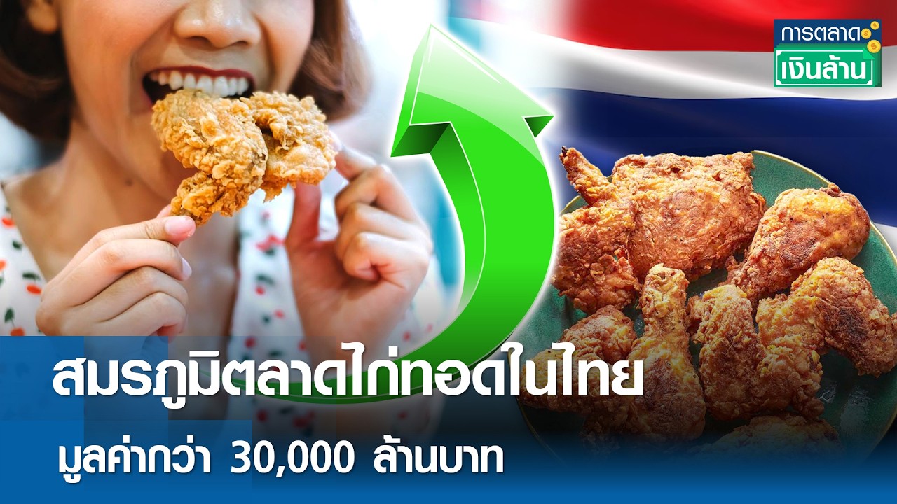 สมรภูมิตลาดไก่ทอดในไทย มูลค่ากว่า 30,000 ล้านบาท  | การตลาดเงินล้าน 10 มี.ค. 69