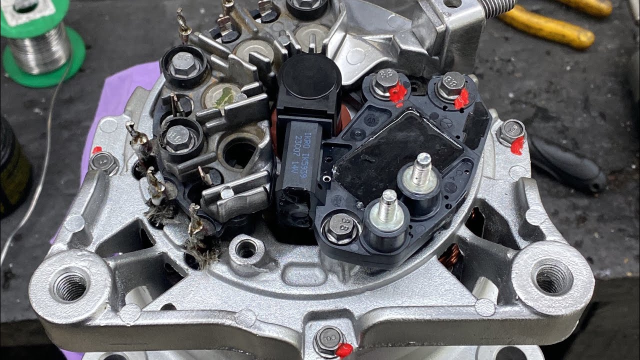 Alternador Peugeot 207,C3,C4,C5,208,307 e 308 não carrega,como reparar?