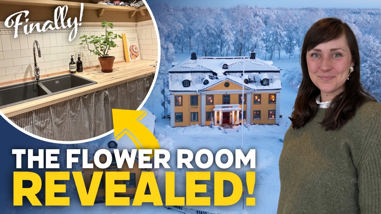 Our Most Beautiful Room Yet? Flower Room Reveal