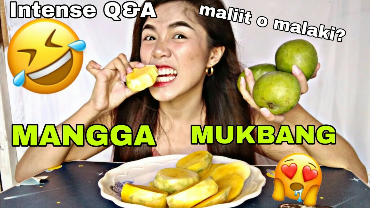 MANGGA MUKBANG + Q&A +++ GIVEAWAY💓🎉!