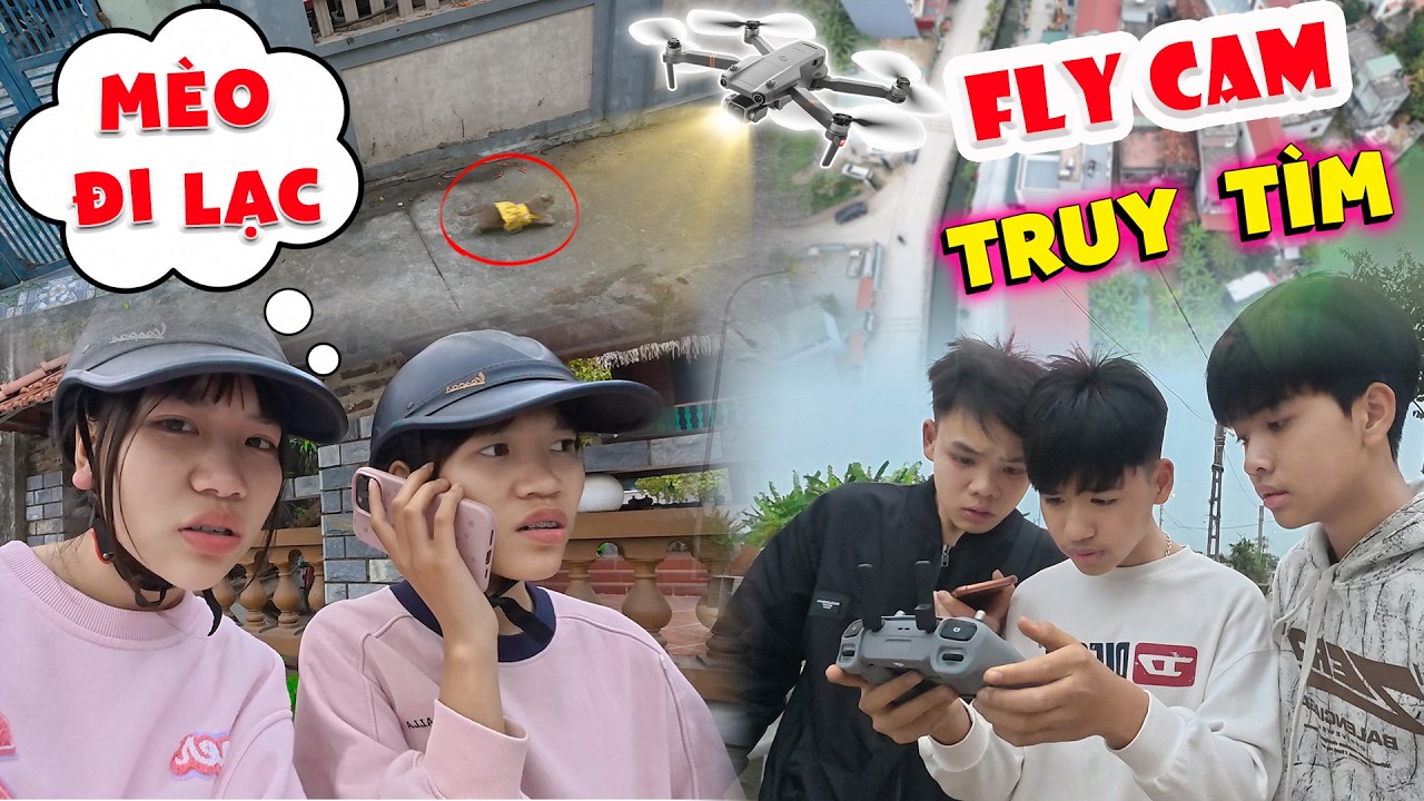 Khánh Linh Bị Mất Thú Cưng - Cả Team Phải Dùng Fly Cam Tìm Khắp Làng | Min Min TV Minh Khoa