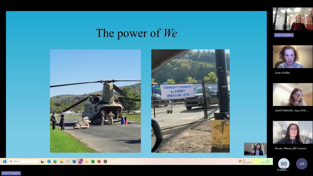 Cancer Care on a Changing Planet: Climate Change & Cancer Care (Webinar Recording)