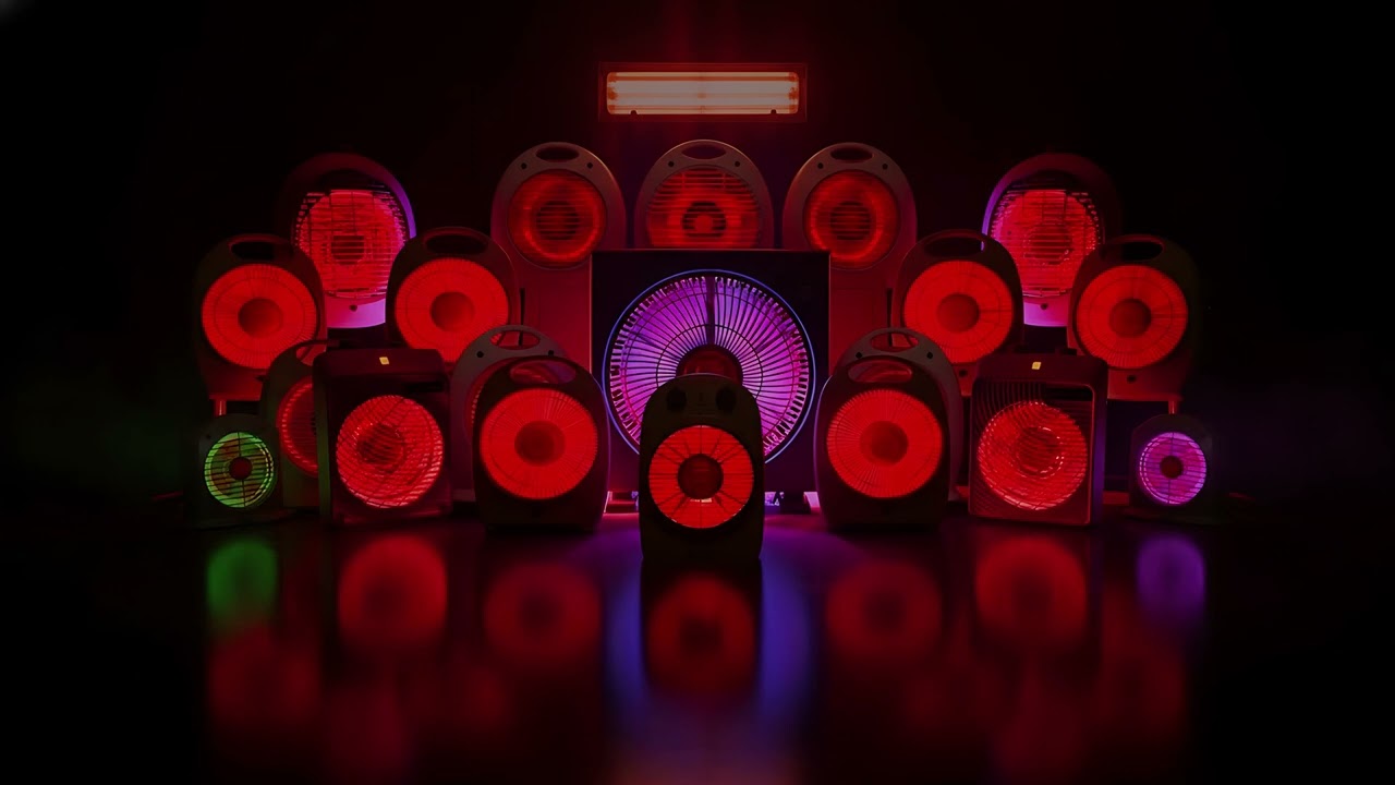 20 COZY Fan Heater Sounds and Thick Box Fan Noise to Sleep in Seconds Tonight | 528 Hz Relax