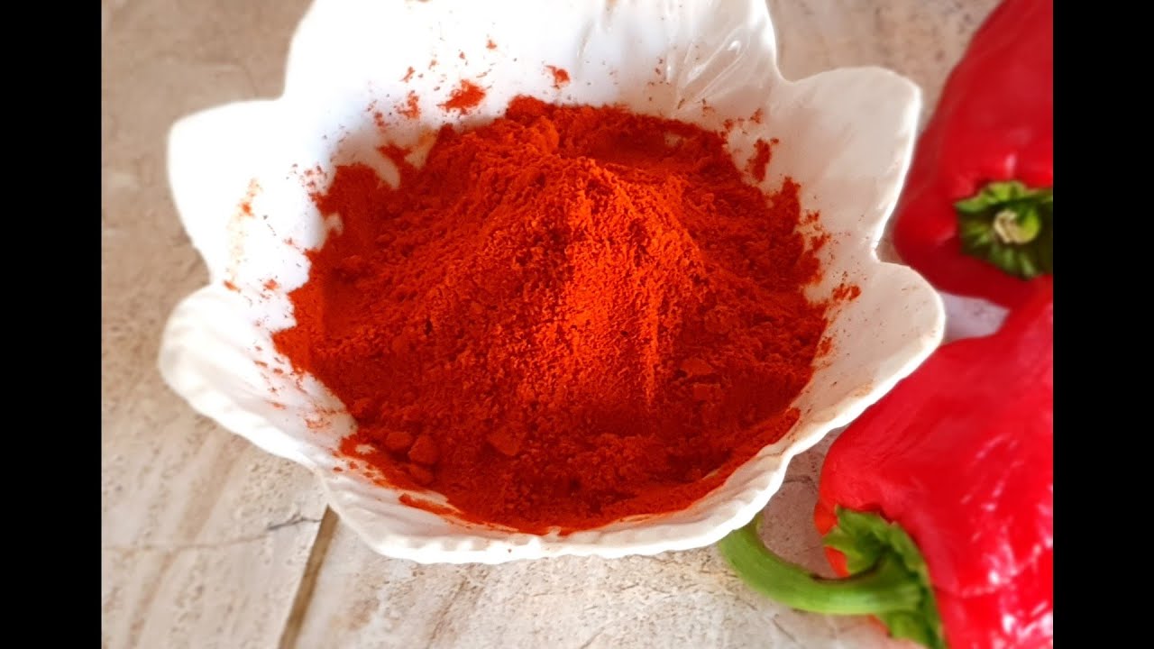 COMMENT FAIRE DU PAPRIKA AVEC 1 SEUL INGRÉDIENT‼️