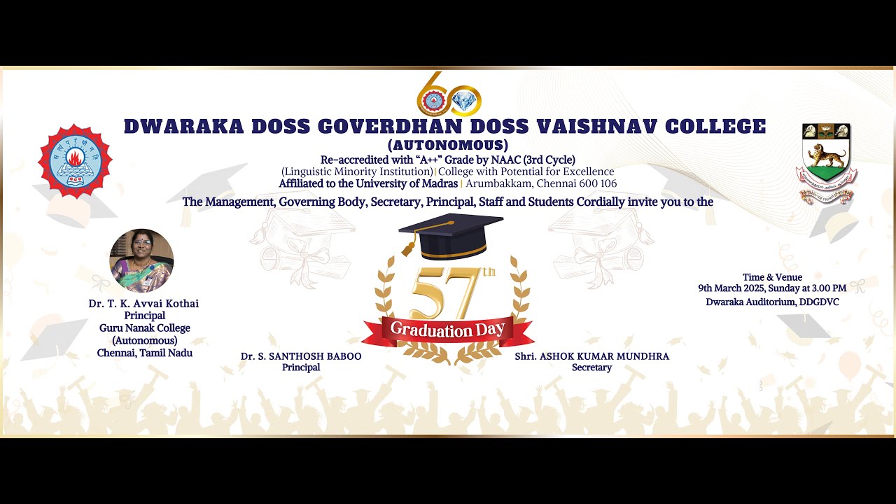 57TH GRADUATION DAY 09-03-2025 BATCH-V