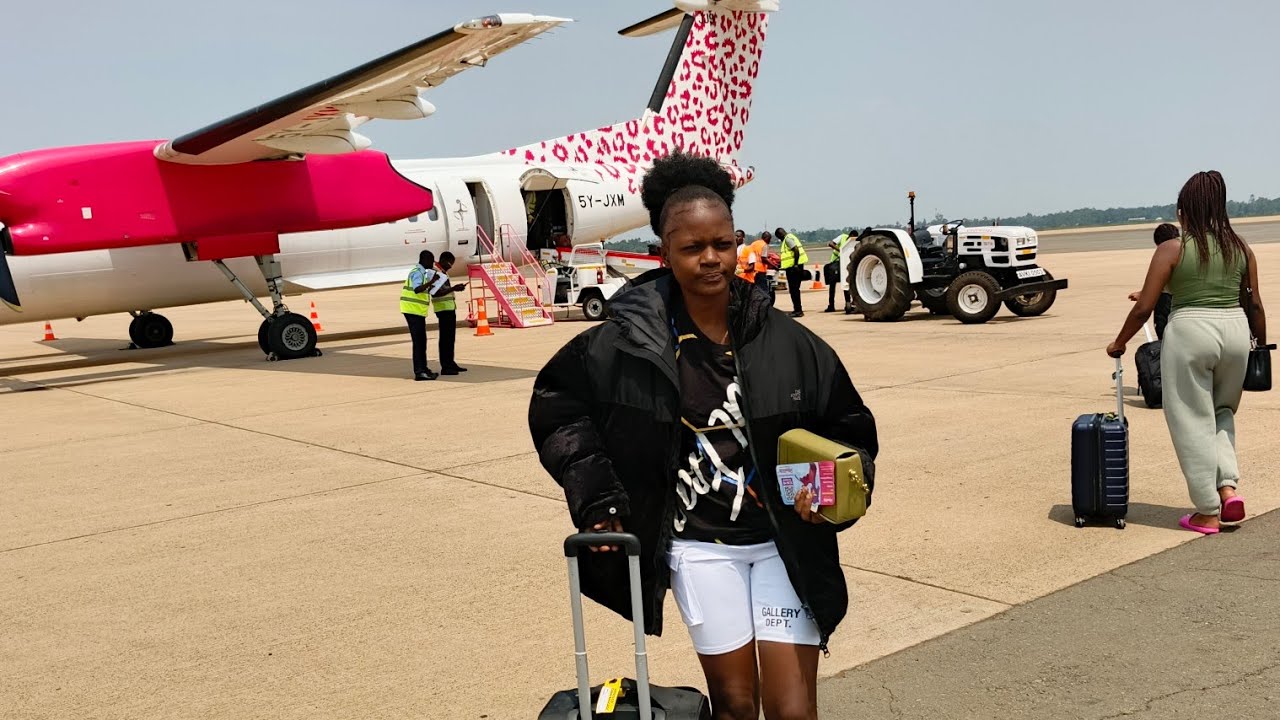 NEKESA KHALAYI//Flying From Kisumu To Mombasa For The First Time🤗🤗Am scared of Heights 😭😭