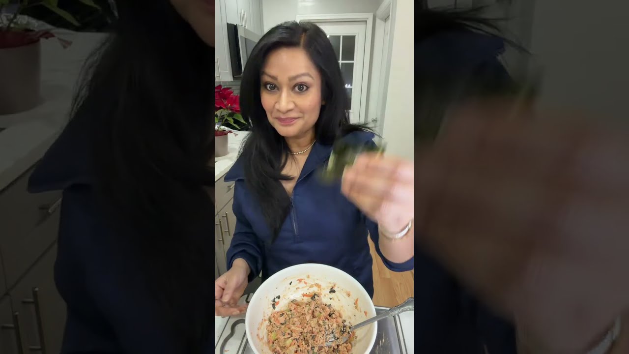 Asian tuna salad. High protein, delicious, easy to make. 