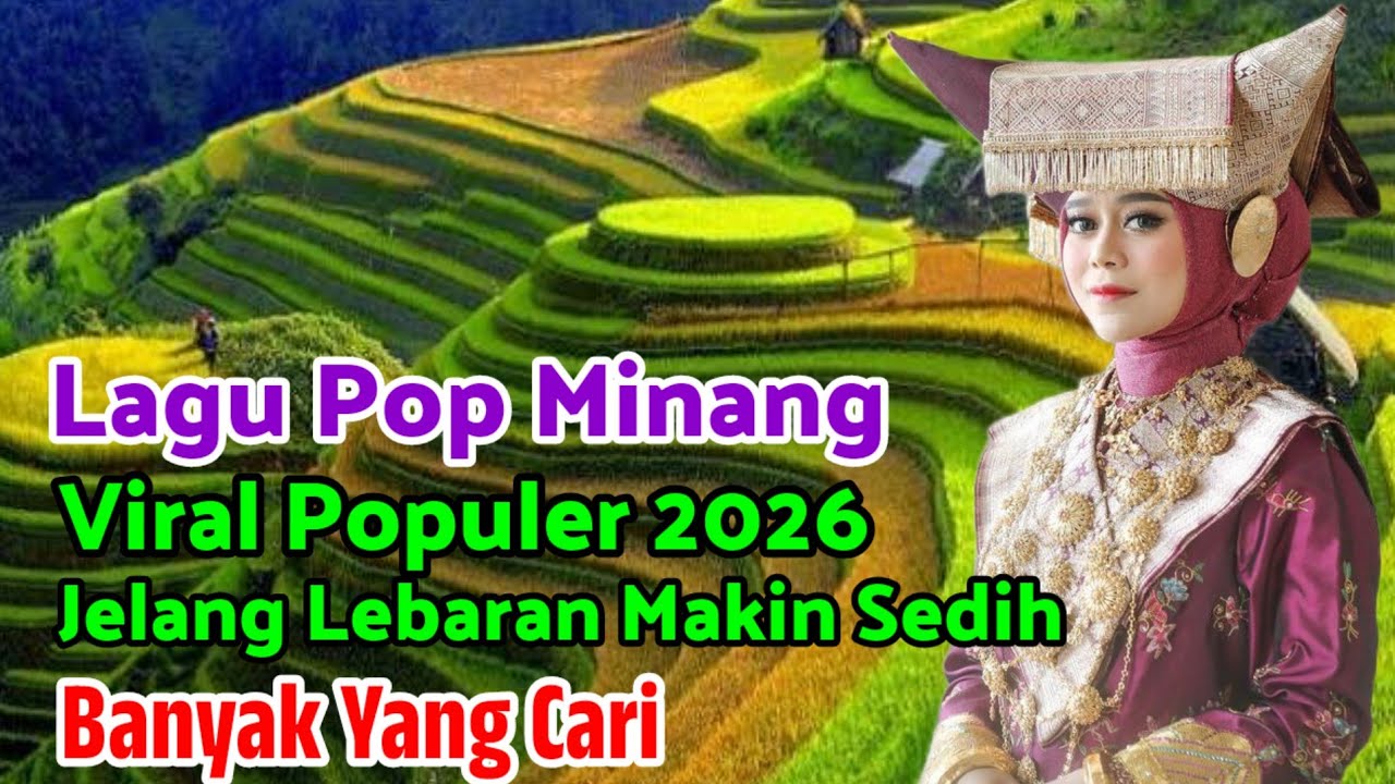 Lagu Pop Minang Terbaru Viral dan Populer, Cocok Diputar Menjelang Idul Fitri 2026