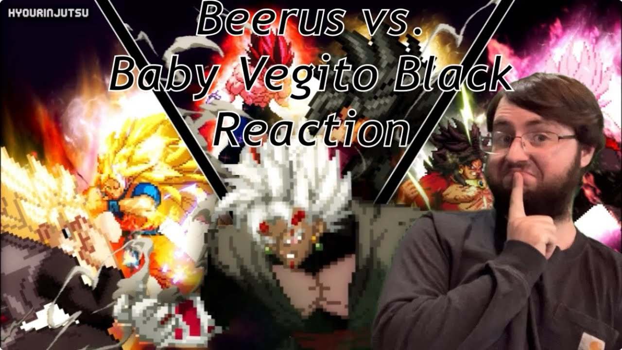 THE BUCK STOPS HERE | Hyourinjutsu: Beerus vs. Baby Vegito Black Reaction