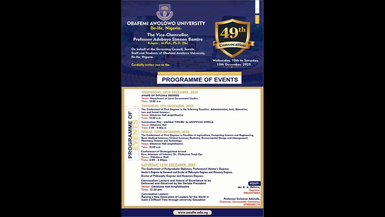 49th CONVOCATION CEREMONY  Day - 3