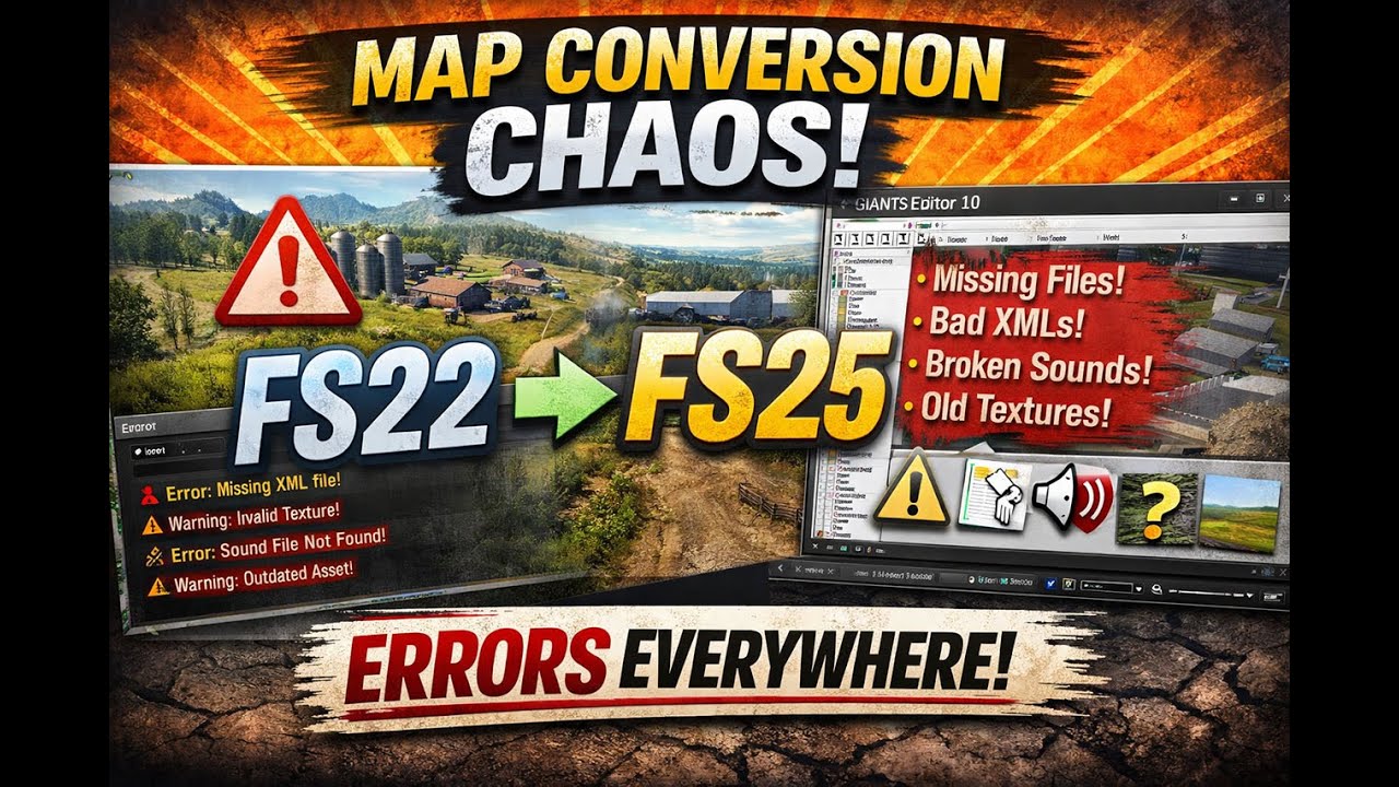 FS22 Map to FS25 Map