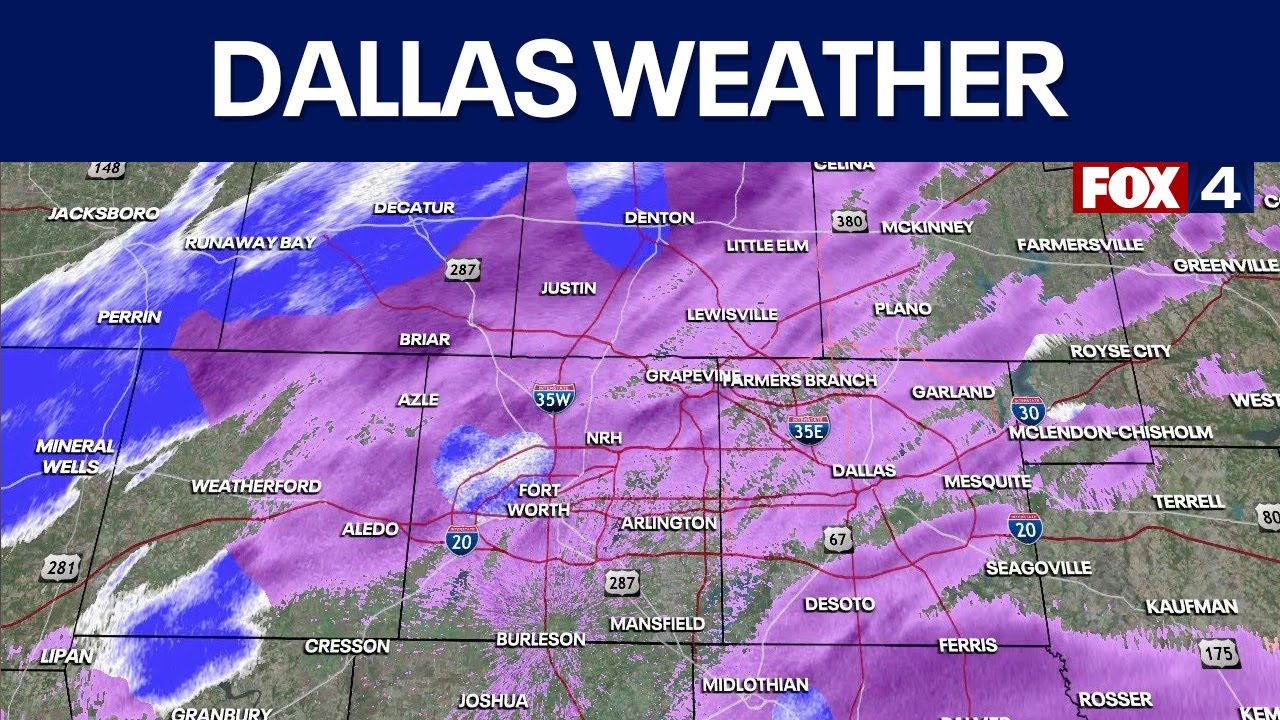 Dallas Weather: Jan. 24 evening forecast