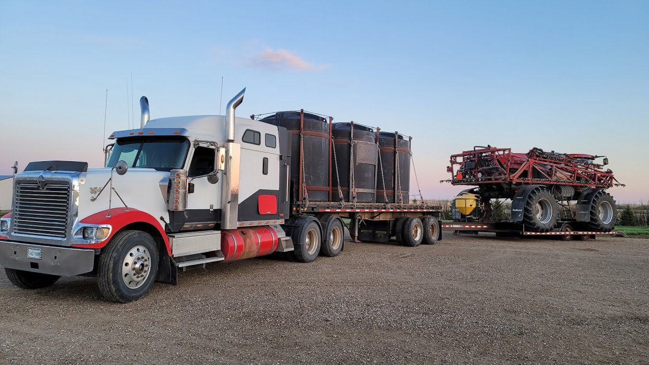 Mike's custom spraying unit!