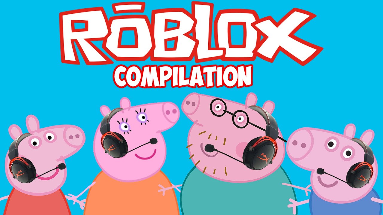 Peppa Pig Plays Roblox Compilation