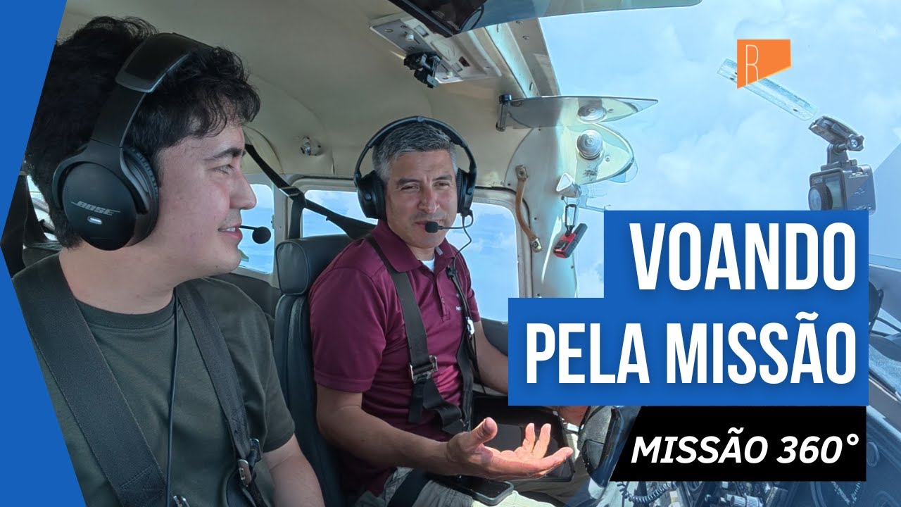 Piloto missionário nos leva de avião até aldeia indígena do Peru