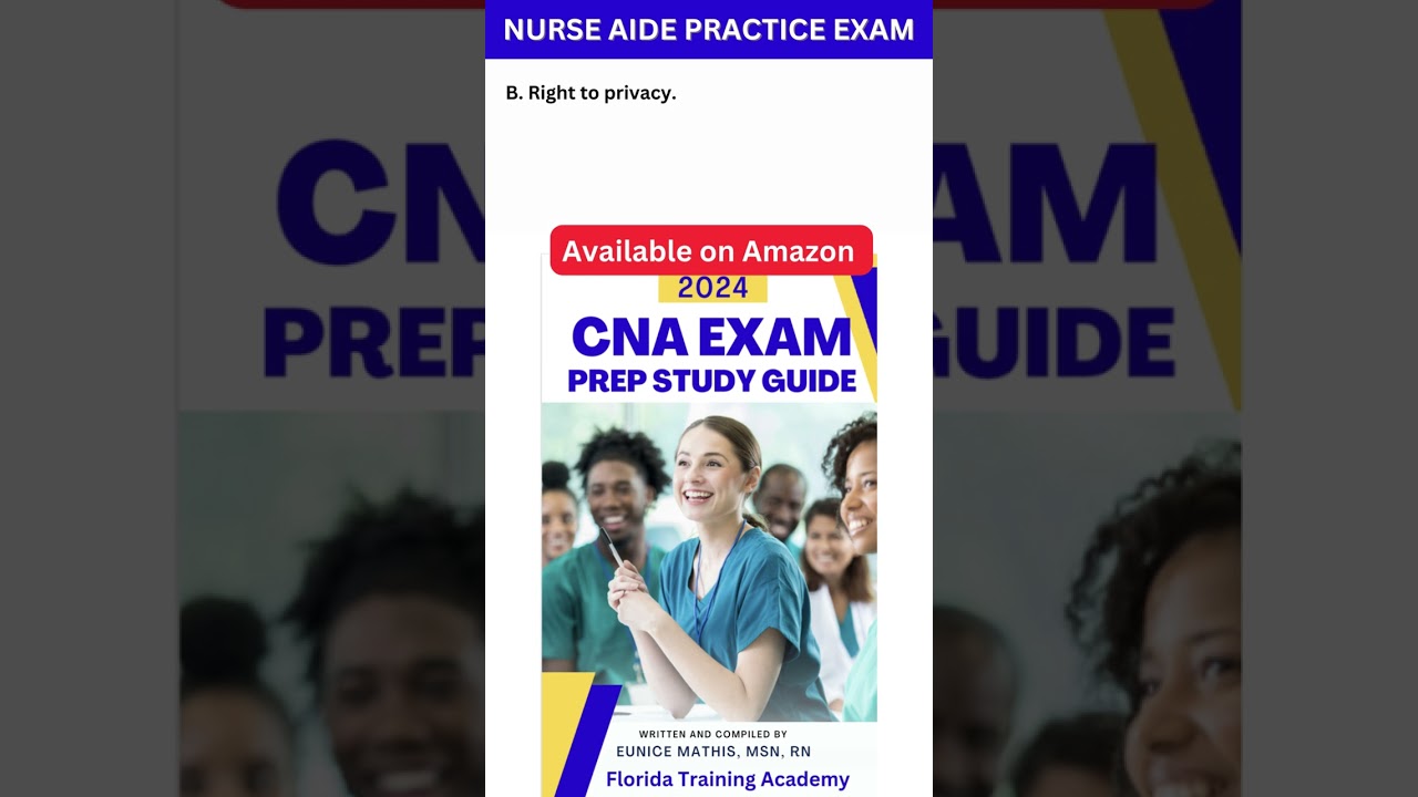 Pass the Nursing Assistant Exam - CNA Written Exam Review with Nurse Eunice #CNA #CNALife